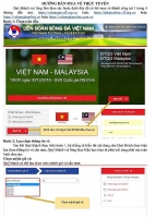 chay ve chung ket malaysia vs viet nam nguoi ham mo noi gian