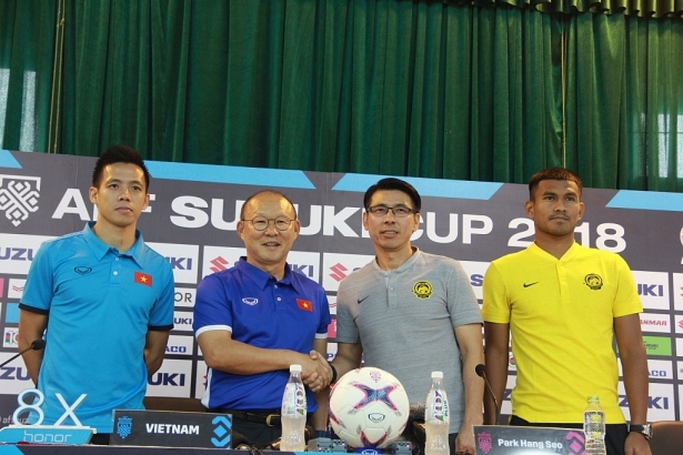 truc tiep hop bao truoc tran chung ket viet nam vs malaysia aff cup 2018