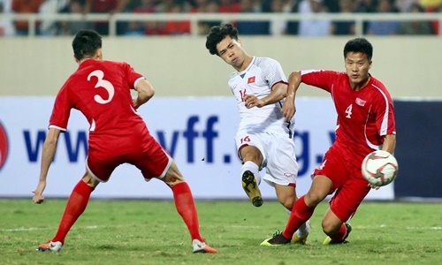 hlv trieu tien viet nam da choi mot tran tuyet voi