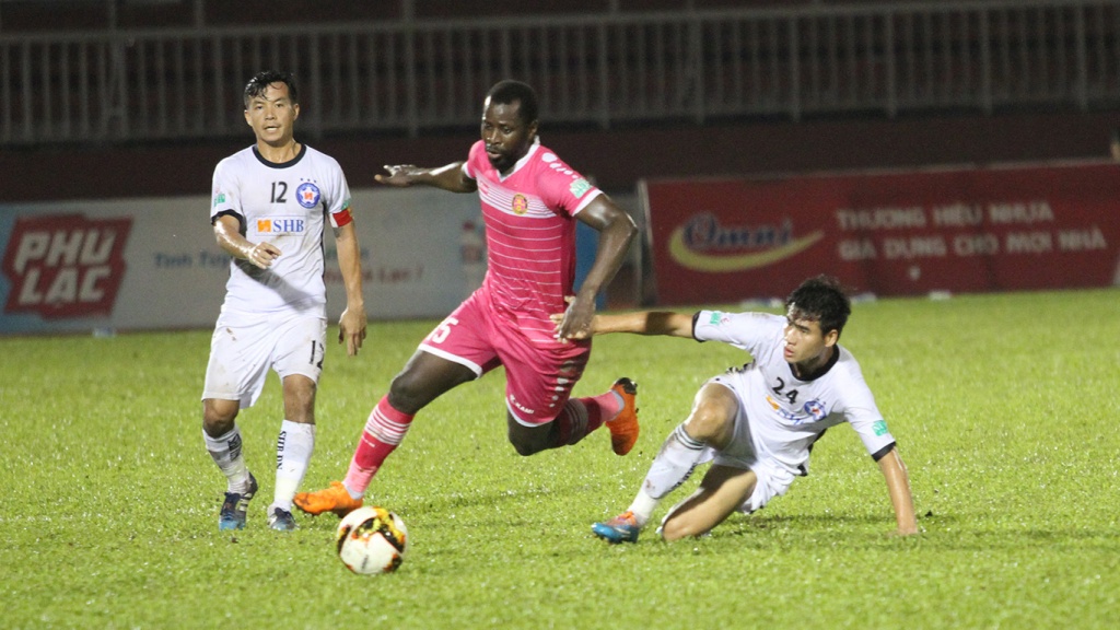 truc tiep bong da da nang vs sai gon hiep 2 2 1 da sylva go hoa cho sai gon