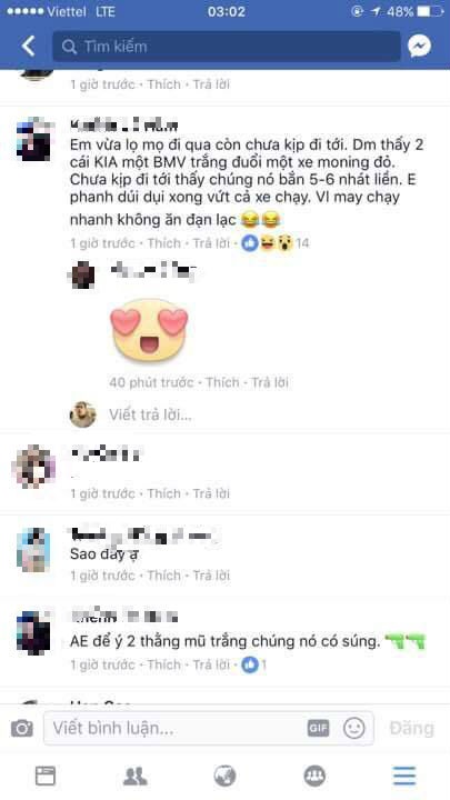 cong an bac thong tin vu no sung tren duong giai phong