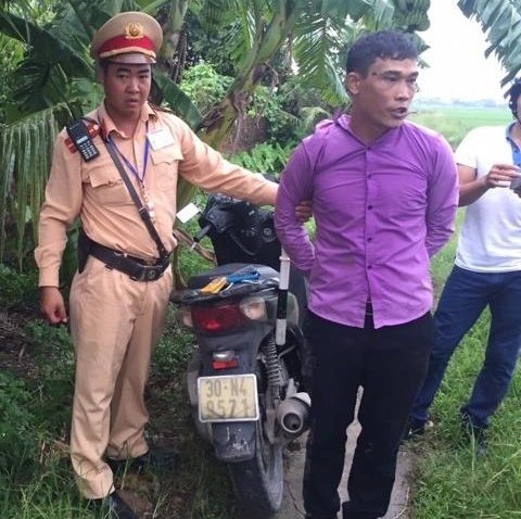 cong an ha noi phoi hop cong an hai phong bat ke trom xe sh