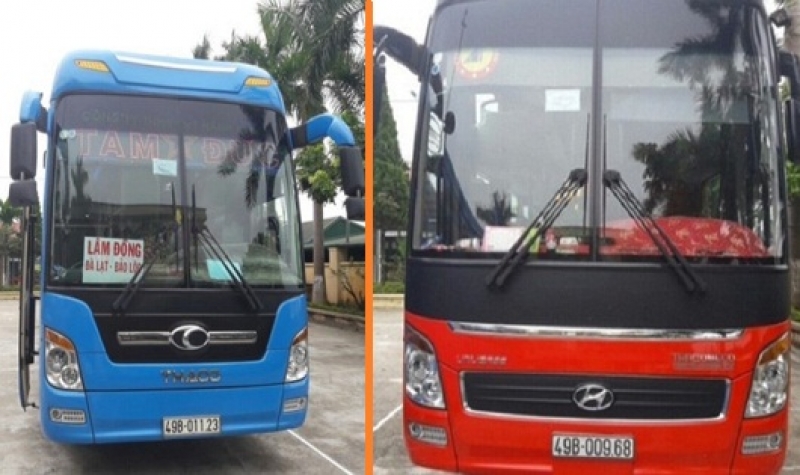 csgt kip thoi ngan chan vu au da giua hai xe khach 45 cho