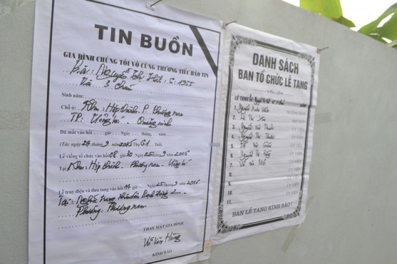 dam tang dam nuoc mat cua 4 ba chau bi sat hai o quang ninh