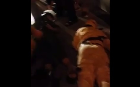 hai chien si cong an bi nga bat tinh khi truy duoi nguoi vi pham giao thong