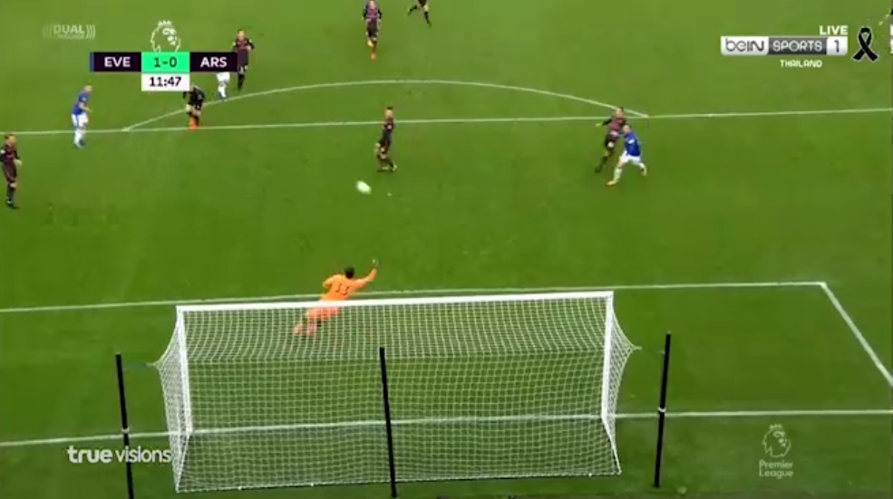 arsenal de bep everton voi ty so 5 2