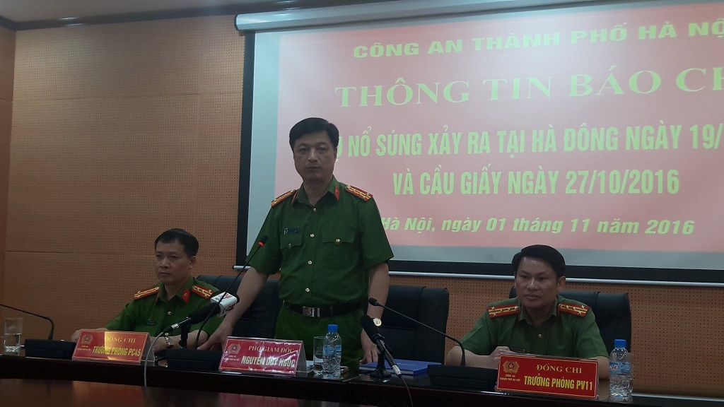 catp ha noi hop bao hai vu no sung xay ra trong thang 10