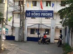Trường Lê Hồng Phong ra đề kiểm tra học kỳ, giống 24 câu trong đề cương học sinh