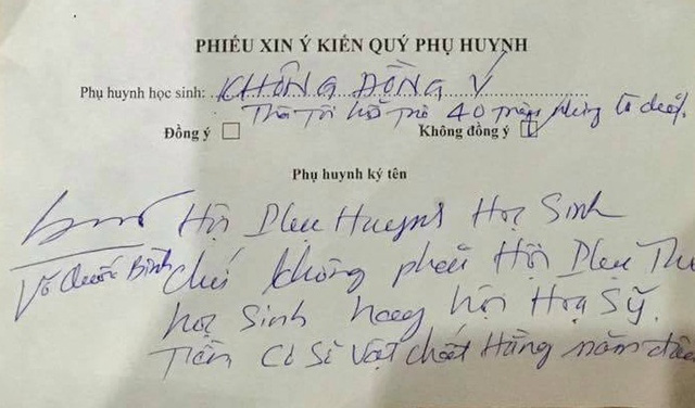 ong bo gui don toi chinh phu de nghi giai tan hoi phu huynh
