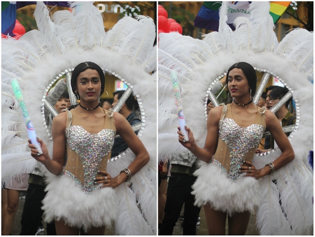 man trinh dien le hoi carnival cua cong dong lgbt khien pho di bo nguyen hue nao loan
