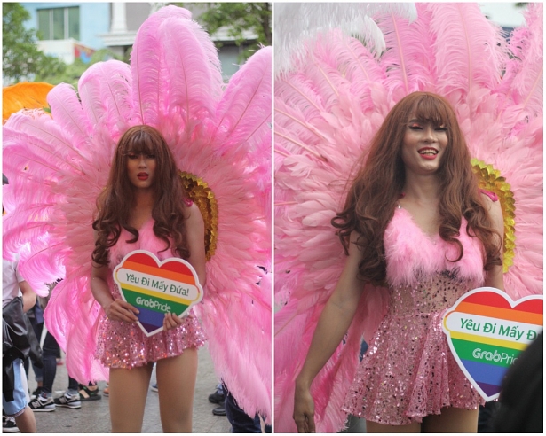 man trinh dien le hoi carnival cua cong dong lgbt khien pho di bo nguyen hue nao loan