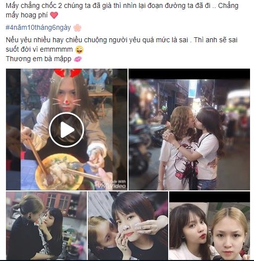 Cặp đồng tính nữ 'đẹp cả đôi' gây sốt khi kỷ niệm gần 5 năm yêu nhau cap dong tinh nu dep ca doi gay sot khi ky niem gan 5 nam yeu nhau