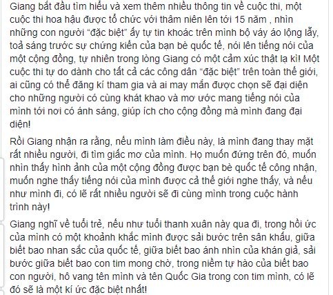 huong giang idol lan dau chia se ve thong tin tham gia miss international queen