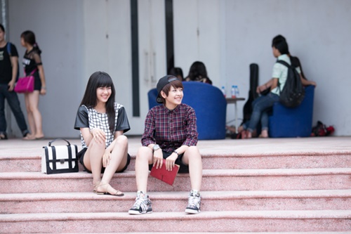 ngo ngang hotgirl chi pu hoa tomboy trong phim dong tinh
