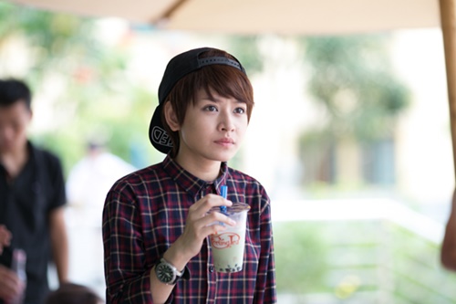 ngo ngang hotgirl chi pu hoa tomboy trong phim dong tinh