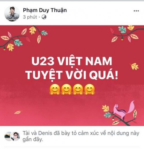 sao viet mung den nghet tho truoc chien thang khong tuong cua u23 viet nam