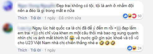 phan ung khong ngo cua fan u23 viet nam doi voi hotboy dep trai nhat doi qatar