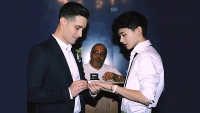 loat tranh chibi cuc de thuong ve dan sao phim dam my love by chance khien fan ngam mai khong chan