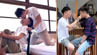 loat tranh chibi cuc de thuong ve dan sao phim dam my love by chance khien fan ngam mai khong chan