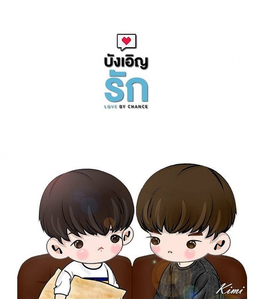 loat tranh chibi cuc de thuong ve dan sao phim dam my love by chance khien fan ngam mai khong chan