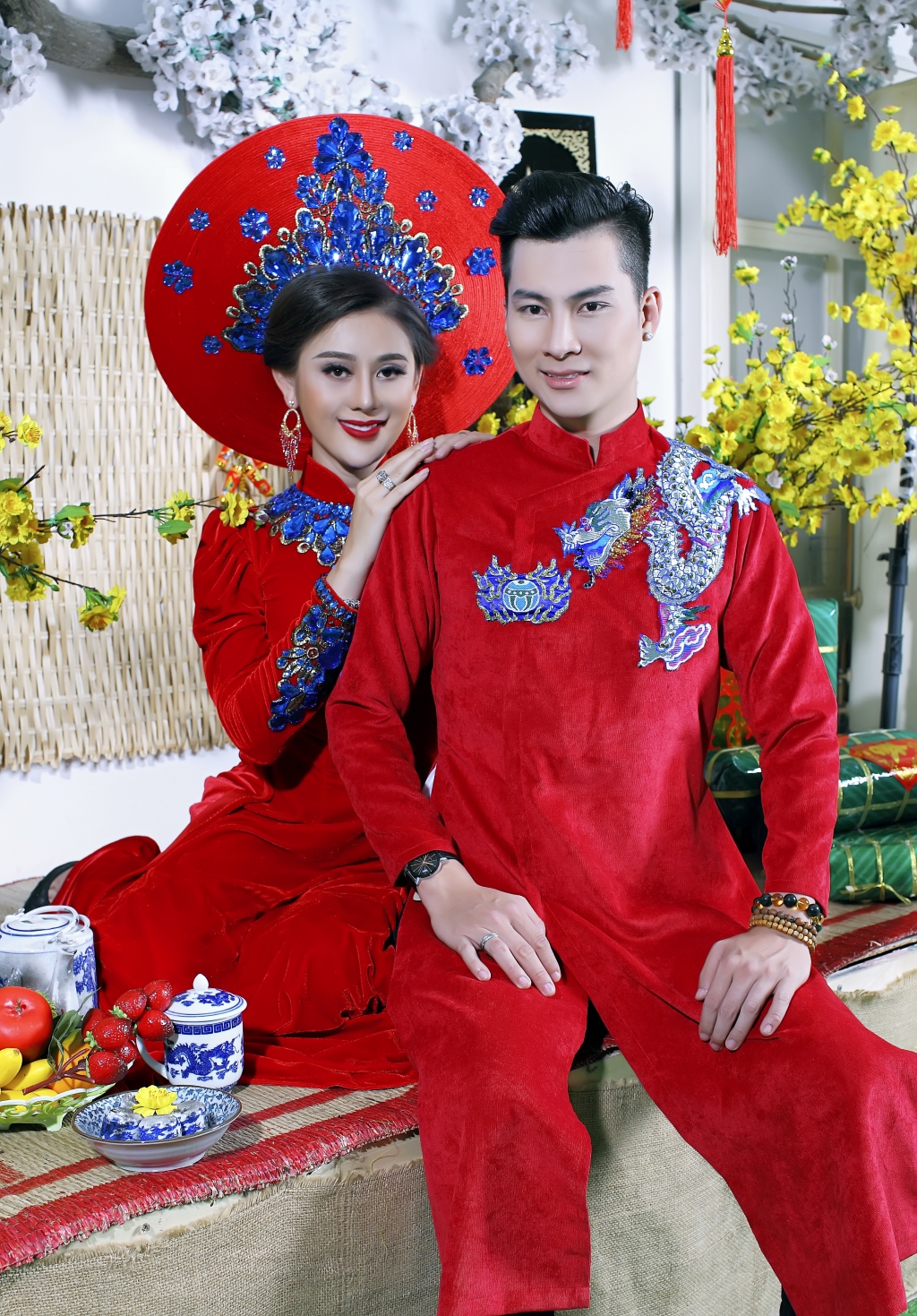 bai tet ca si lam khanh chi chia se chuyen dau moi ve don tet o gia dinh nha chong