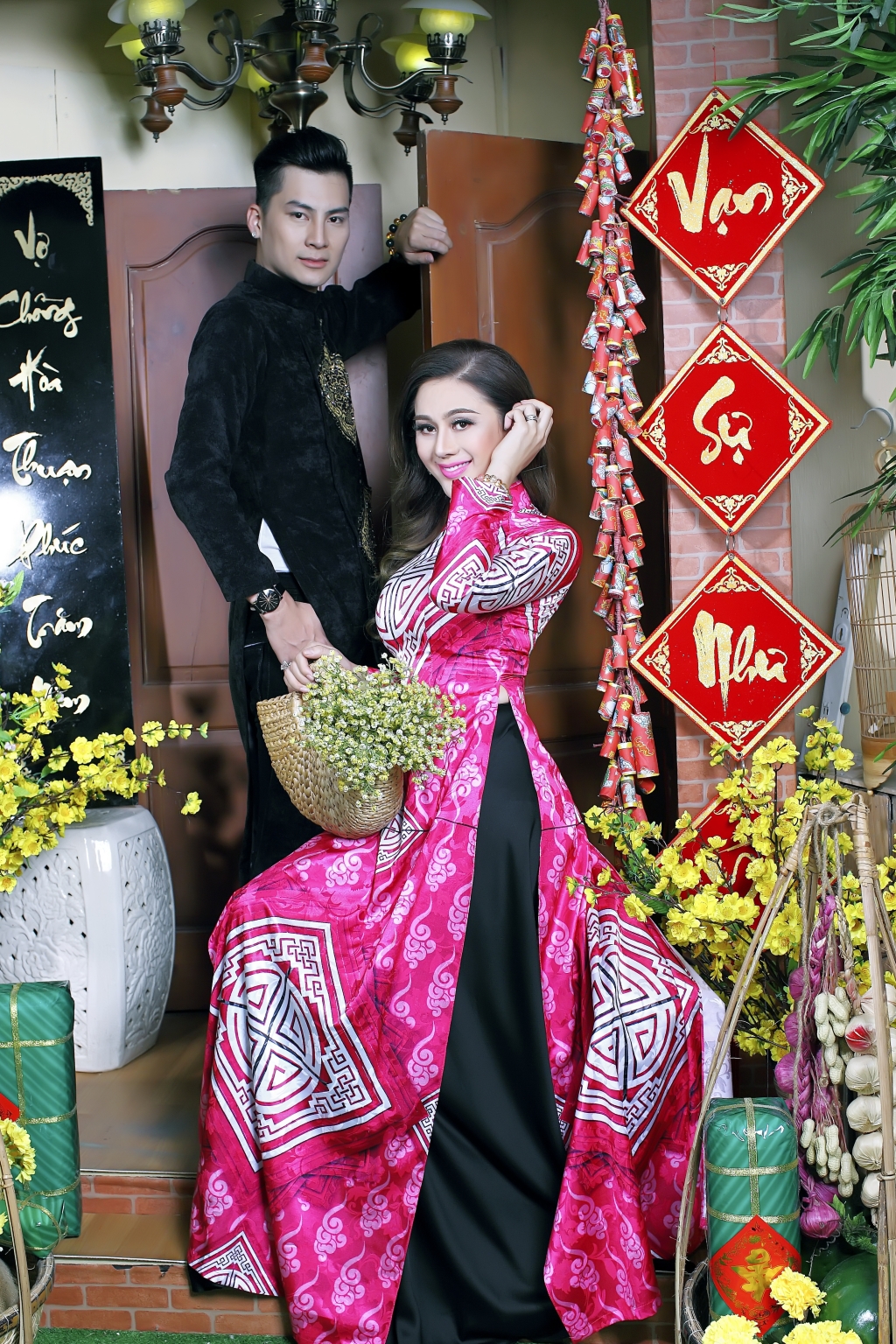 bai tet ca si lam khanh chi chia se chuyen dau moi ve don tet o gia dinh nha chong