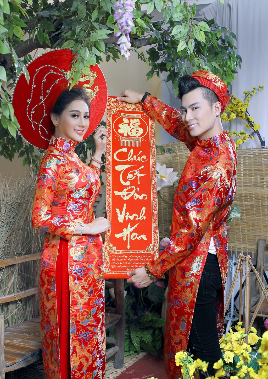 bai tet ca si lam khanh chi chia se chuyen dau moi ve don tet o gia dinh nha chong