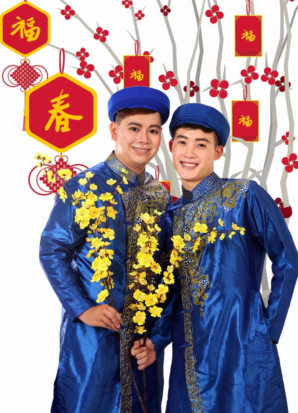 bai tet chuyen tinh 3 nam voi 3 lan don tet chung cua cap nam dong tinh 9x