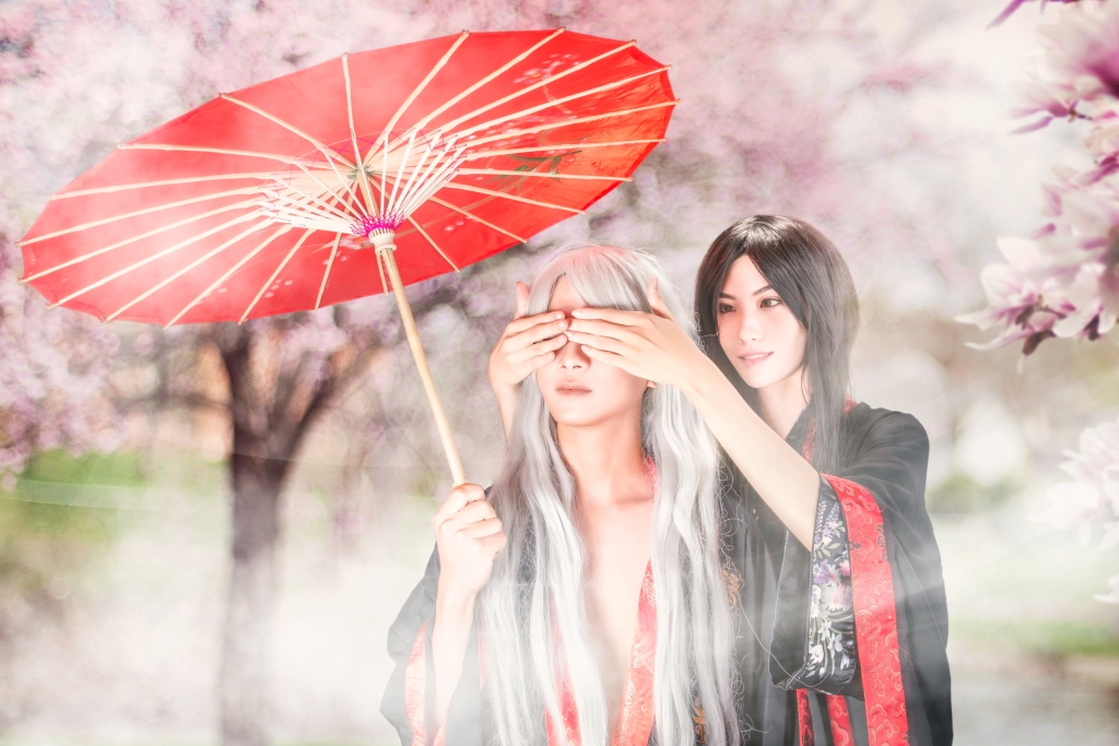 bo anh cosplay dam my co trang cua cap nam dong tinh 9x khien cac hu nu me man