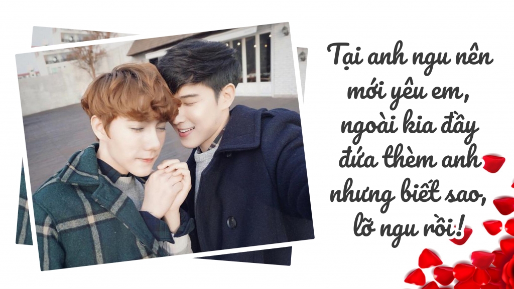 Những câu nói 'thả thính' ngọt hơn mật dành cho các cặp đôi đồng tính trong ngày Valentine bai valentine nhung cau noi tha thinh ngot hon mat danh cho cac cap doi dong tinh trong ngay valentine