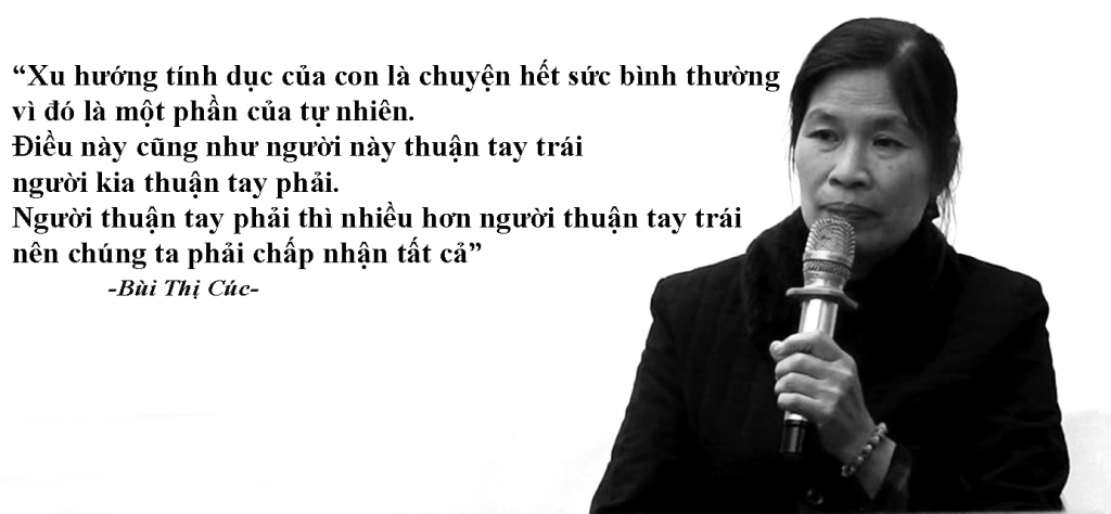 trai long cua nguoi me khi biet con la nguoi dong tinh nghe con cong khai bao nhieu hy vong minh tu ve ra da sup do