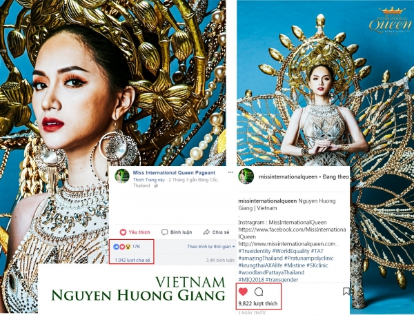 vi sao huong giang idol chi dang xep thu 2 tai giai nguoi dep truyen thong