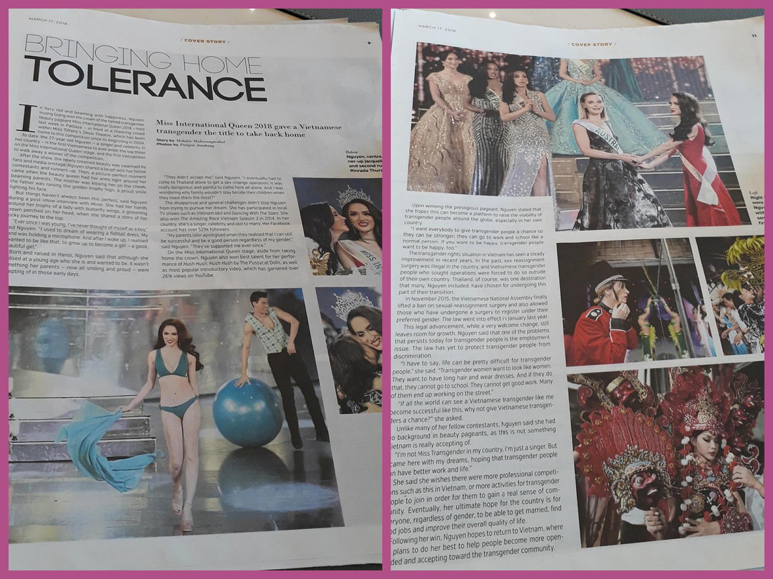 bangkok post huong giang muon doi thay cho nguoi chuyen gioi