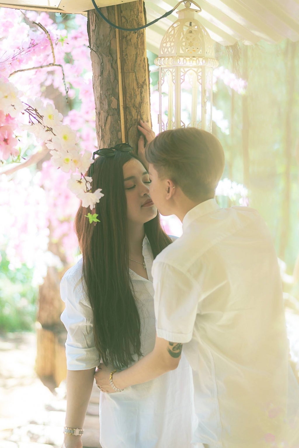 rung tim voi bo anh tinh yeu duoi nang cua cap dong gioi nu viet my