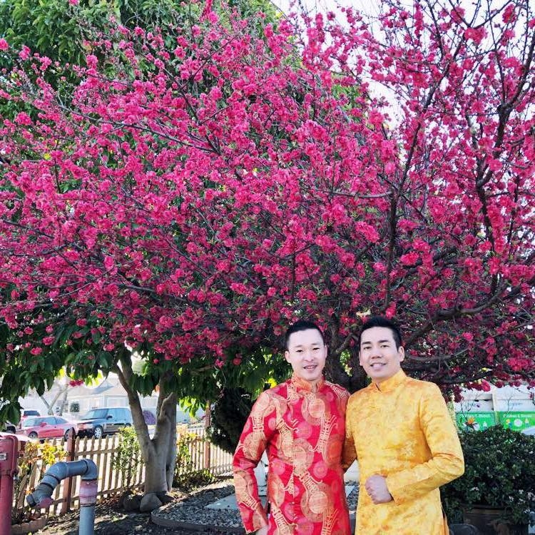 rung tim voi bo anh cuoi dep nhu mo em va anh cung song bien cua cap nam 7x nguoi viet tai my