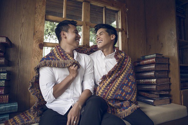sau ntk adrian anh tuan day la nguoi thu 2 trong showbiz viet to chuc dam cuoi dong tinh