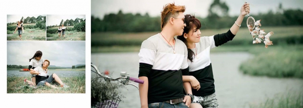 ngam tron bo anh cuoi nam chat tay nhau nhe cua cap doi dong gioi nu 9x
