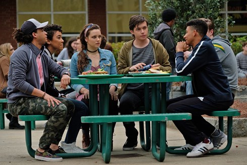 diem mat dan trai xinh gai dep trong bo phim dong tinh love simon