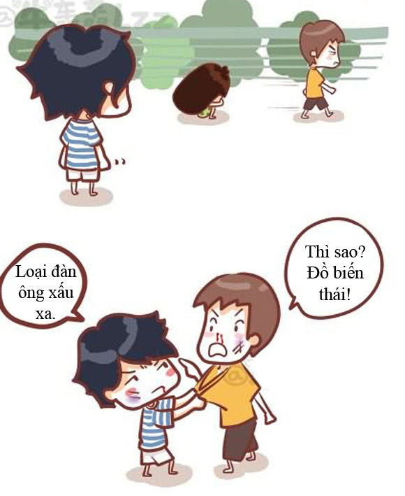 Chuyện tình đồng giới đáng yêu qua bộ tranh 'Ngốc à! Anh yêu em' chuyen tinh dong gioi dang yeu qua bo tranh ngoc a anh yeu em