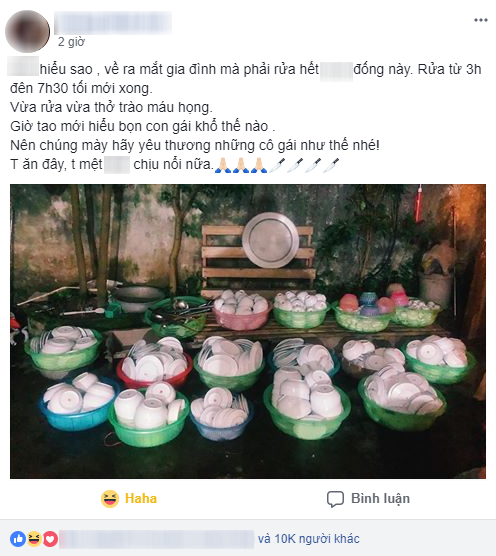Đăng bài ngồi rửa bát 5 tiếng khi ra mắt nhà bạn gái, anh chàng bất ngờ tìm được người đàn ông của đời mình dang bai ngoi rua bat 5 tieng khi ra mat nha ban gai anh chang bat ngo tim duoc nguoi dan ong cua doi minh
