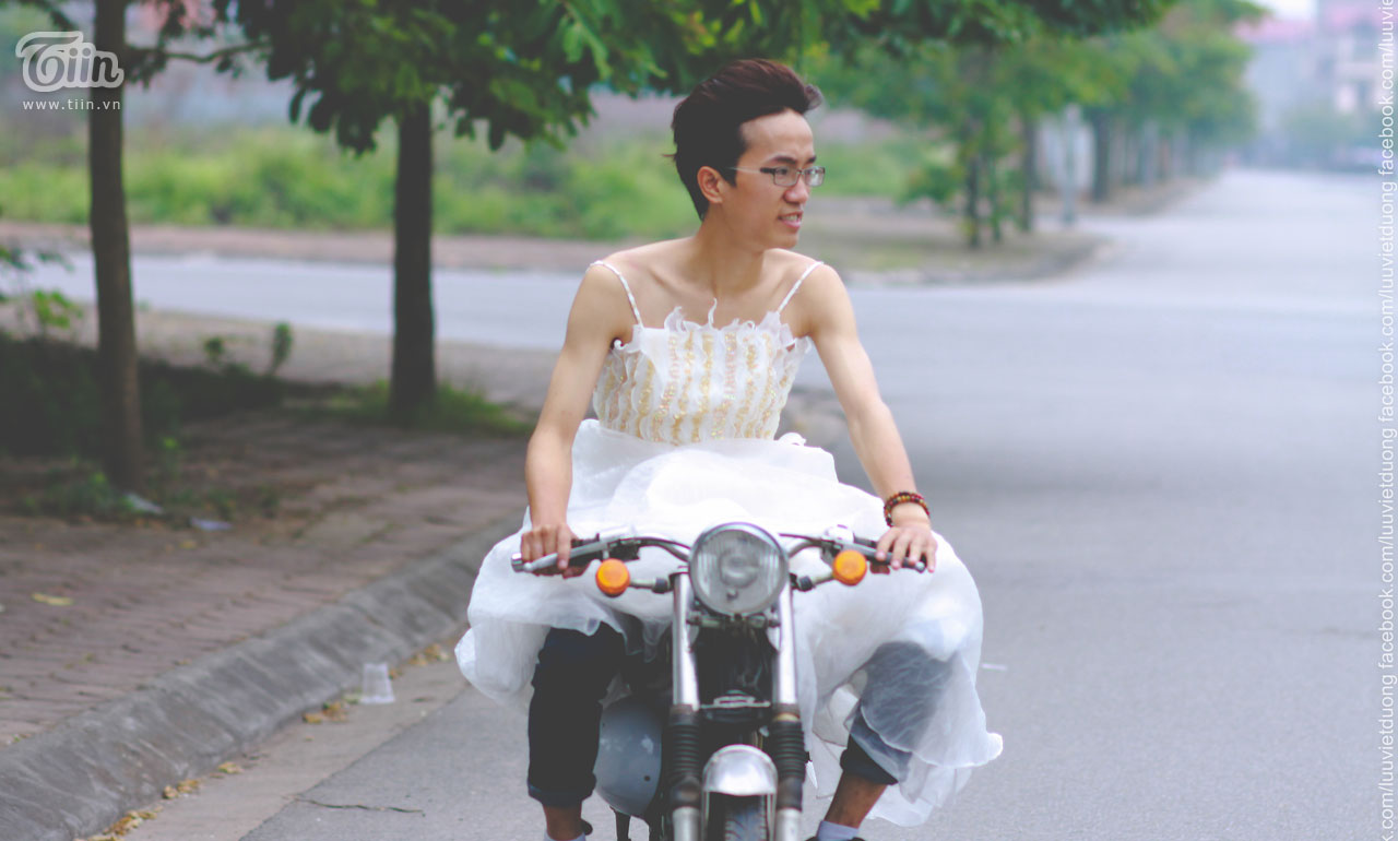 Ảnh cưới đồng tính giả khiến ai cũng bật cười của 'trai Nông nghiệp' anh cuoi dong tinh gia khien ai cung bat cuoi cua trai nong nghiep