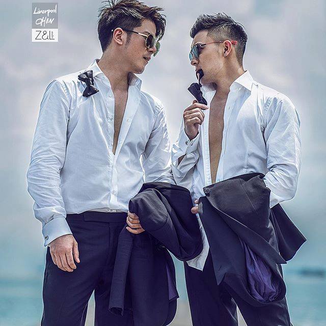 Cặp trai đẹp tung ảnh đám cưới 'thần sầu' hơn cả phim khiến dân mạng 'lịm tim' cap trai dep tung anh dam cuoi than sau hon ca phim khien dan mang lim tim