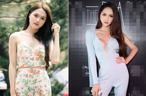 hoa hau huong giang khien fan xot xa khi ngay cang gay tro xuong
