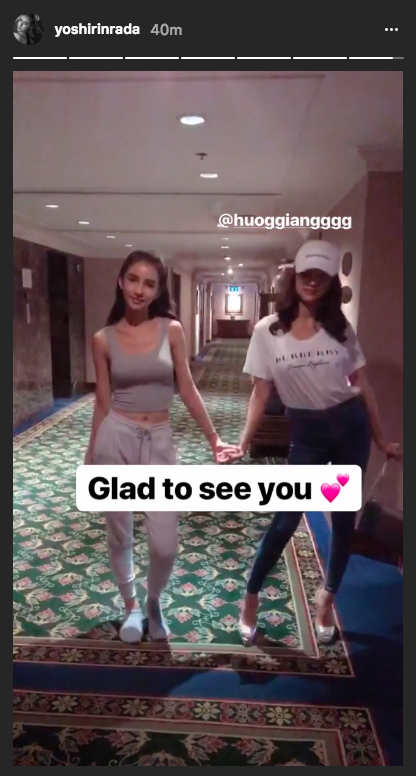 hoa hau chuyen gioi thai lan hao hung chia se khoanh khac duoc gap lai huong giang