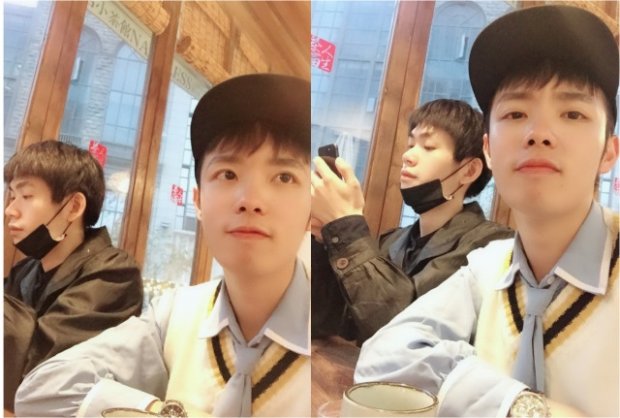 xuyt xoa voi bo anh thanh xuan cua hai chang trai cuc tinh tu va lang man