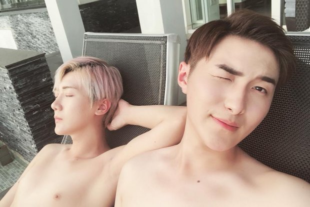 o ben canh nhau 7 nam bat chap gia dinh ngan can hai trai dep nay da tro thanh than tuong cua bao nguoi