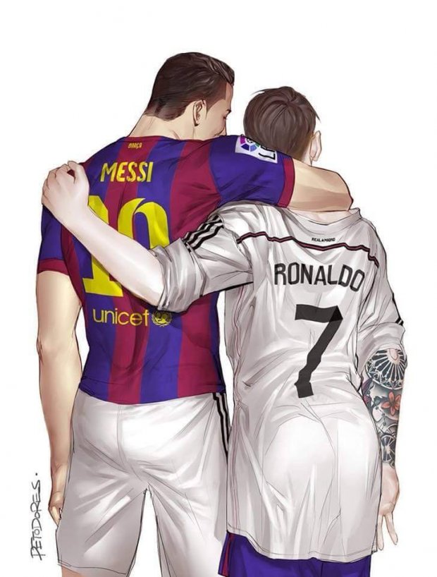 qua nhanh qua nguy hiem hu nu da che anh yeu duong cua messi va cr7 roi day nay