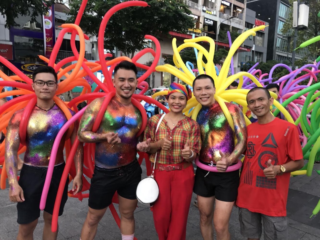 nhung khoanh khac an tuong ve ngay hoi dieu hanh vietpride sai gon 2018