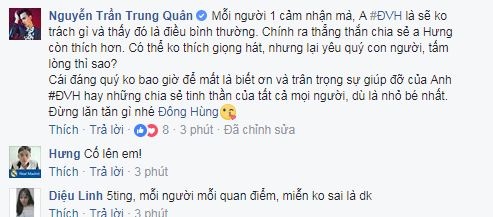ca si dong hung bi nhieu nguoi chui vi noi khong thich giong cua dam vinh hung