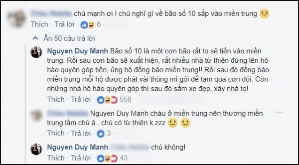 duy manh sau bao nha ho hao tu thien sam xe dep mua nha to mc phan anh buc xuc phan ung